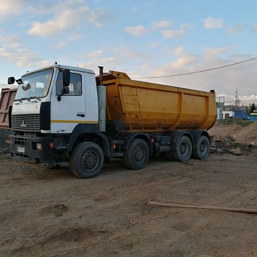 Маз 6501 аренда, 15.4 м.куб объем кузова. с доставкой минск